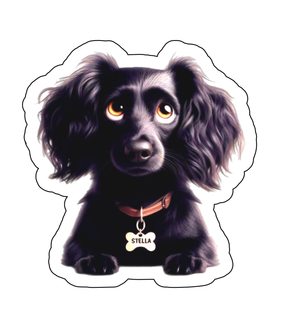 Custom Pet Stickers- 1 pet